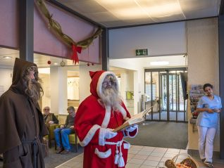 St. Nikolaus mit Schmutzli zu Besuch...