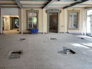 Impressionen vom Umbau