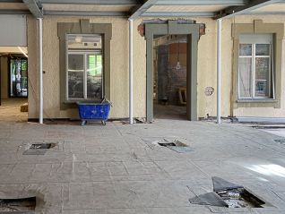 Impressionen von der Baustelle