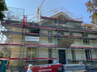 Der Umbau schreitet vorn